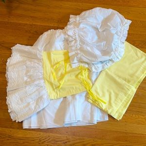 Vintage Hand Made Bassinet set.